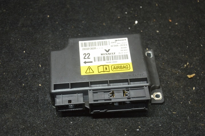 фото №1, Renault megane iii модуль air bag 285581365r