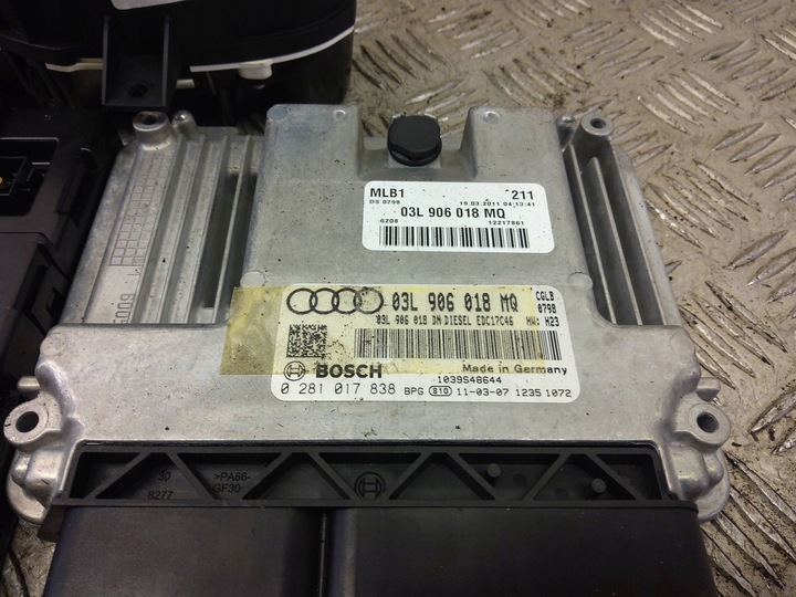 фото №14, Audi q5 sq5 2011 комп'ютер / блок керування ecu i комплект ключів