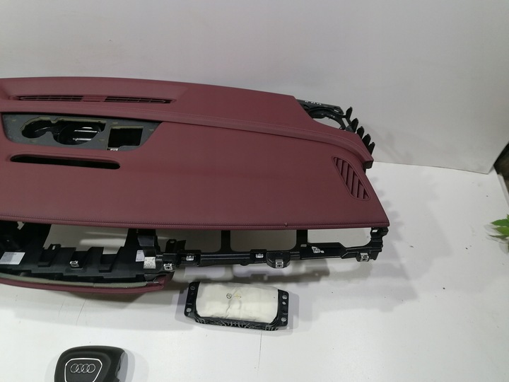 фото №5, Audi q7 4m панель консоль подушка безопасности подушки ремни оригинал демонтаж