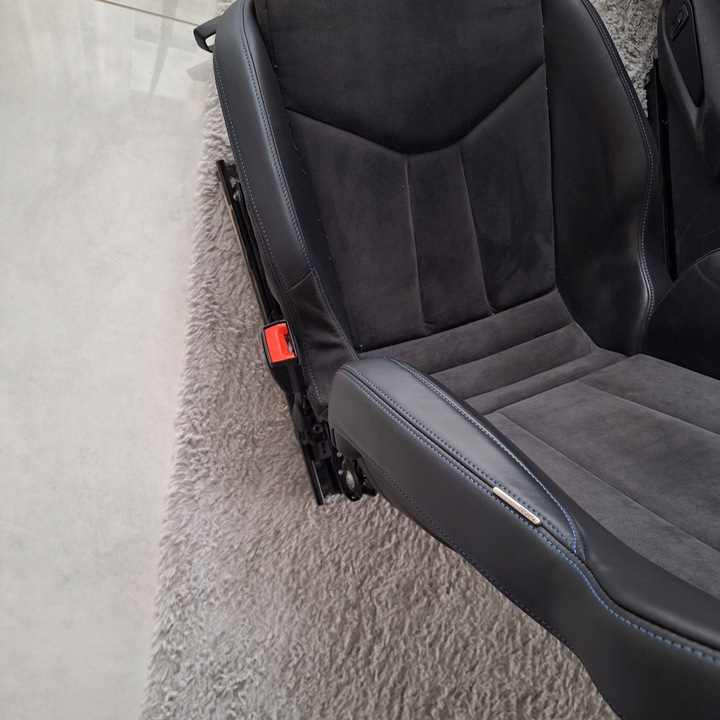 фото №6, Сиденья audi r8 4s spyder recaro мотоспорт карбон европа кожа алькантара