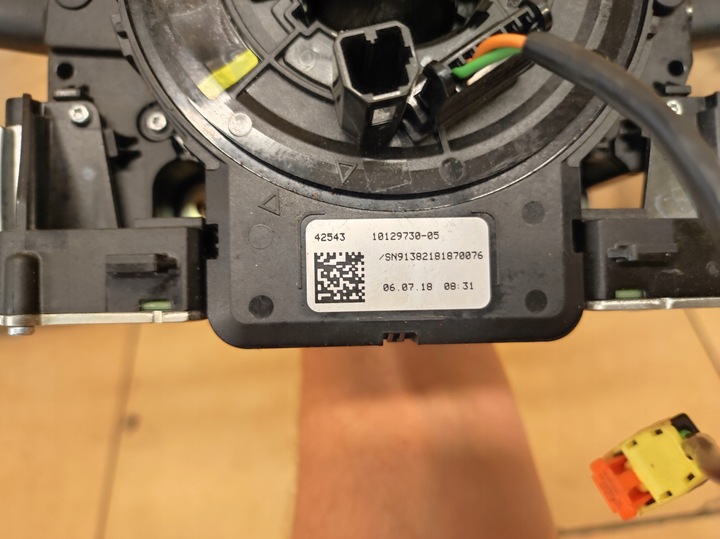 фото №13, Стрічка змотувач підкермові важелі перемикач комбінований alfa romeo stelvio