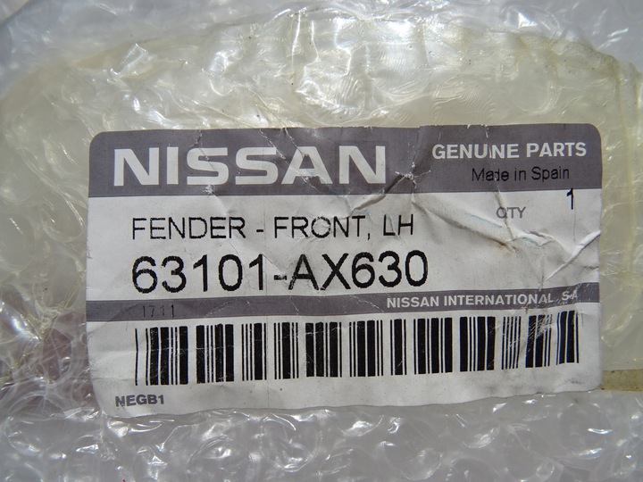 фото №16, Крыло переднее nissan micra 03- 63101ax630 левый