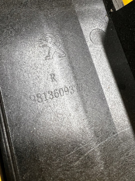 фото №10, Планка хром скла стійка зад правий peugeot 5008 ii