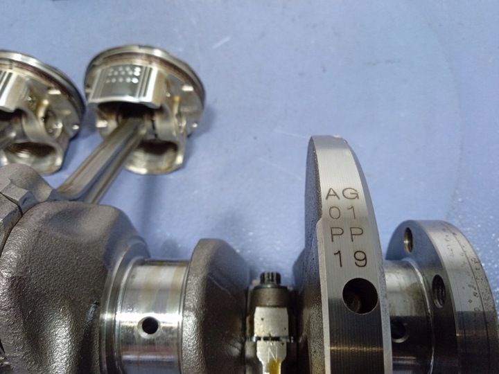 фото №8, Suzuki swift mk8 1.2 90 km k12c wał коленчатый поршни шатуны