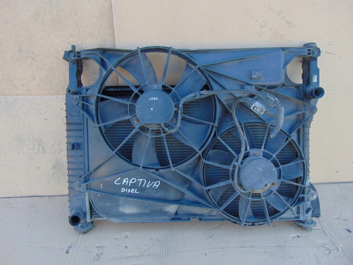 фото №1, Радіаторів води вентилятори chevrolet captiva 2.0 d
