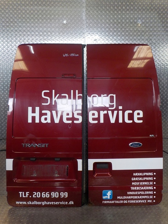 фото №1, Transit mk7 06-14 двері зад комплект