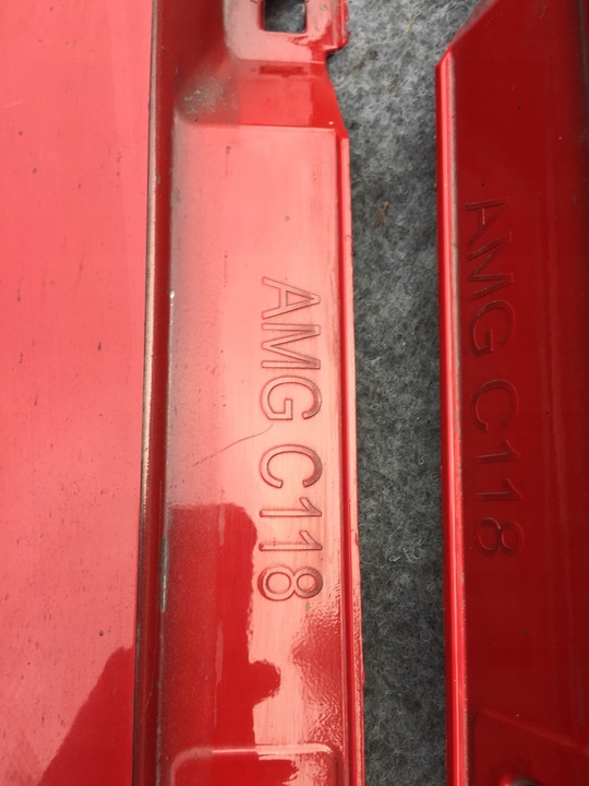 фото №5, Планка порогова накладка mercedes c118 cla amg