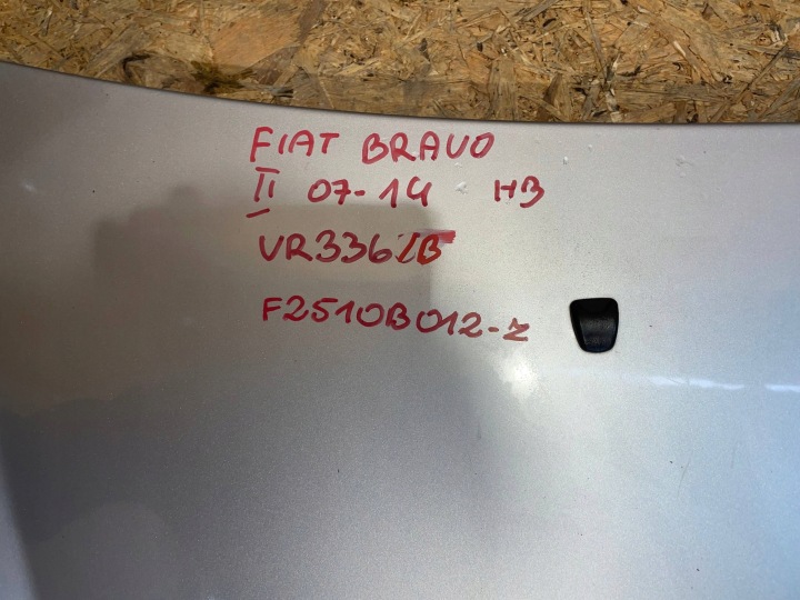 фото №12, Fiat bravo ii 2 07-14 hb капот кришка двигуна vr 336/b 336b