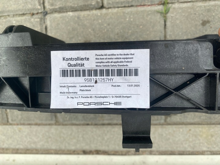 фото №9, Жалюзі ролета кермо повітря porsche macan 95b eu