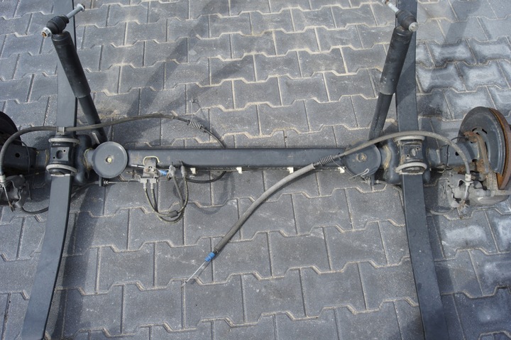 фото №9, Transit mk8 підвішування задні балка ресора