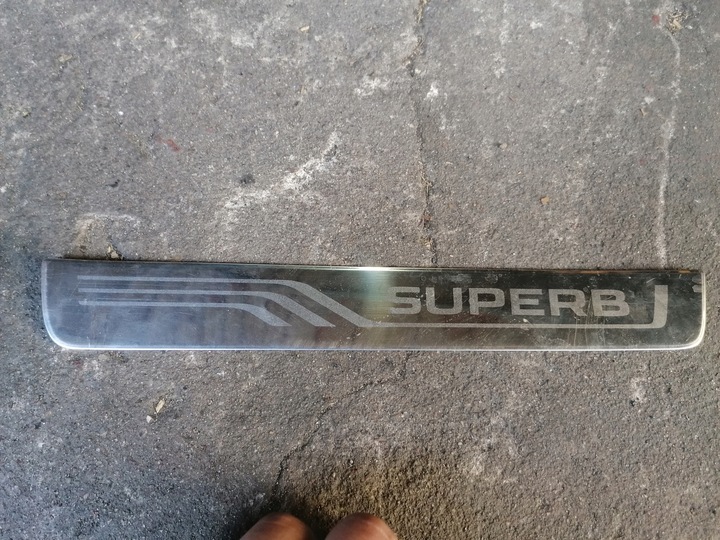 фото №1, Накладка планка порогова skoda superb iii лівий зад