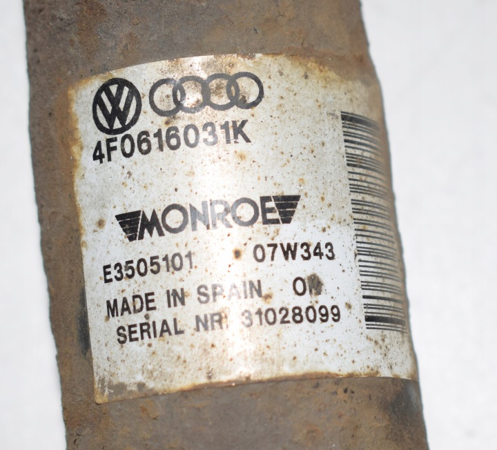 фото №7, Audi a6 c6 амортизатор заднє зад ліве 4f0616031k