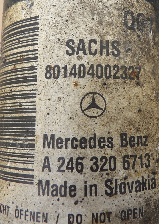 фото №7, Mercedes w246 b180 cdi амортизатор mcpherson  левый перед комплектный