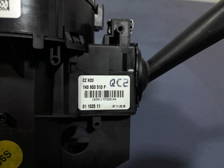 фото №6, Vw touran i 03- перемикач комбінований підкермові важелі шлейф 1k0953503cp