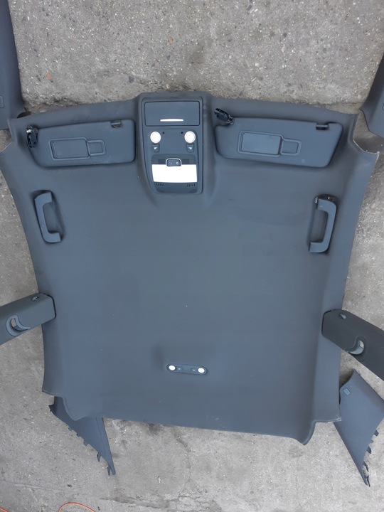 фото №6, Audi a5 8t 3d купе стеля стеля s-line sline чорний стійки комплект