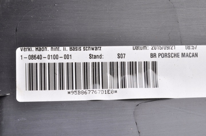 фото №14, Porsche macan захист пластик накладка лівий зад 95b867767d