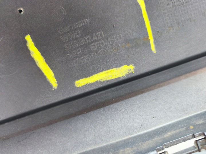 фото №15, Vw golf 6 vi hb 5k6 задній бампер 5k6807421