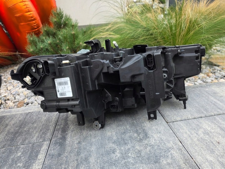 фото №13, Bmw x7 g07 лампи перед повний led laser 9481801-10 9481802-10 сріблясті