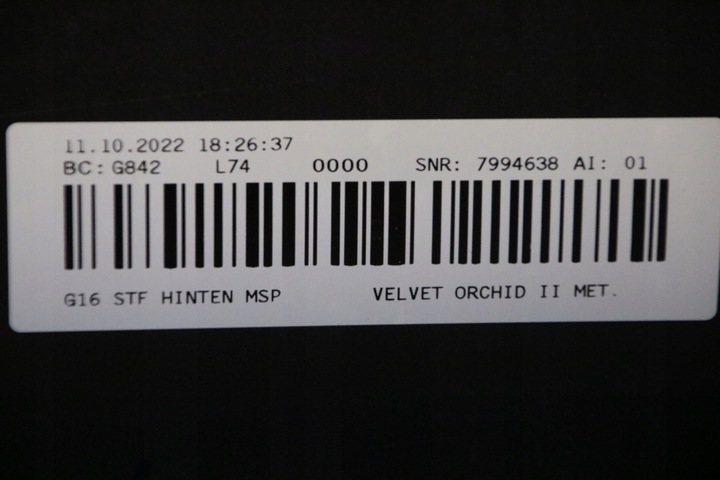 фото №14, Bmw g16 м-пакет бампер зад задний 6xpdc цвет l74