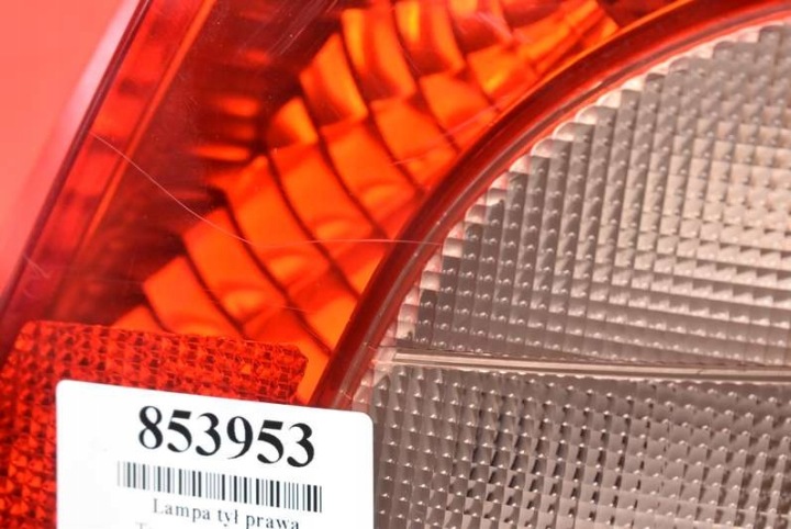фото №13, Фара правая зад задняя toyota yaris 2 ii 5d 05-09