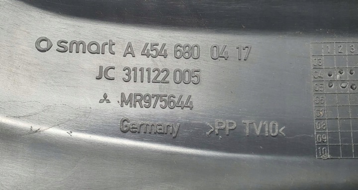 фото №8, Рамка защита панель smart forfour 454 a4546800417