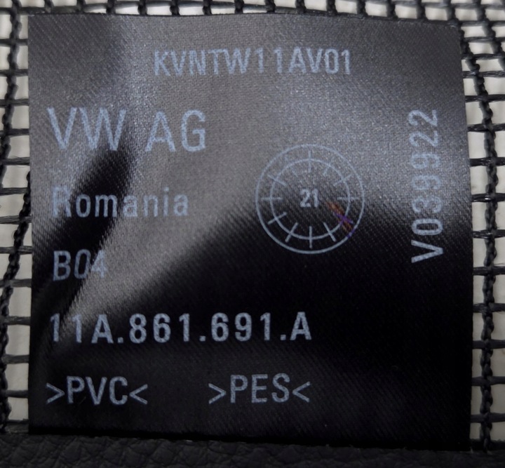 фото №8, Сітка багажника vw id 4 id4 11a861691a