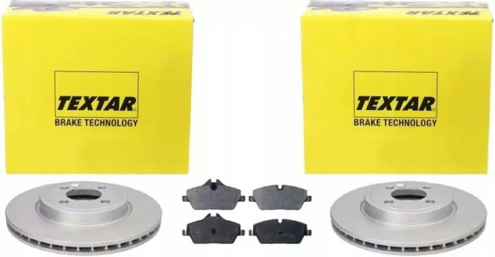 TEXTAR TARCZE+KLOCKI AVANT MINI R55 R56 R57 R58 280MM bs8779