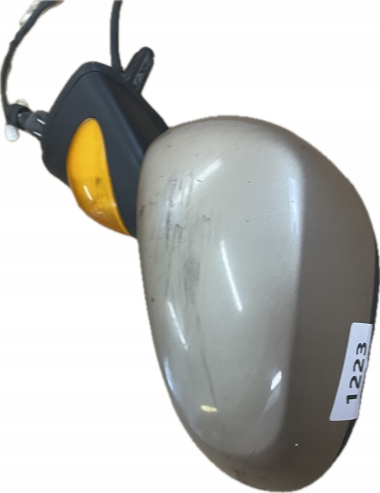 фото №8, Renault modus 04-12r зеркало левое механическое ручное 2 pin