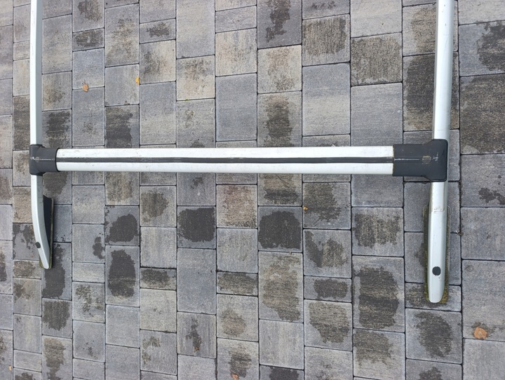 фото №7, Рейлинги крышные поперечины vw t5 t6 короткий серебристый