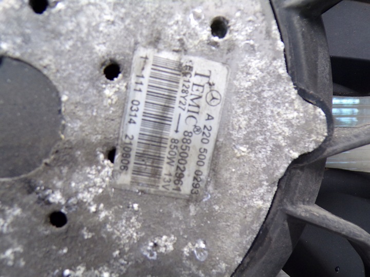 фото №5, Вентилятор радіатор mercedes w164 ml x164 gl w251 1645000093