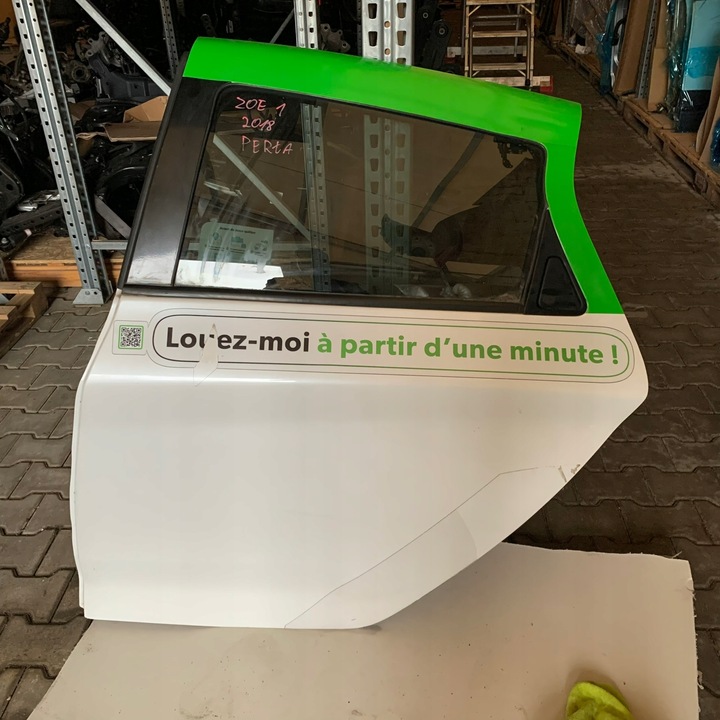 фото №1, Renault zoe двері задні ліві зад аксесуари скло замок планка ручка прокладки