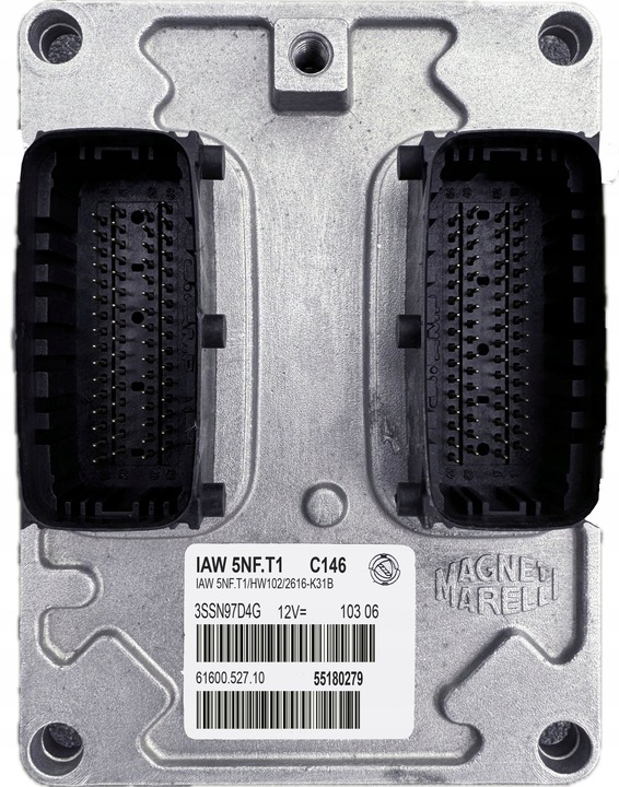 фото №1, Блок управления fiat stilo 1.6 iaw5nf.t1 55180279 программирование