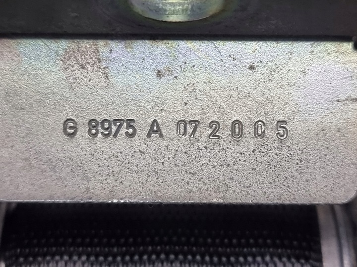 фото №11, Pas безопасности левый правый зад оригинальный номер 607051100b bmw серии 1 e87 07r