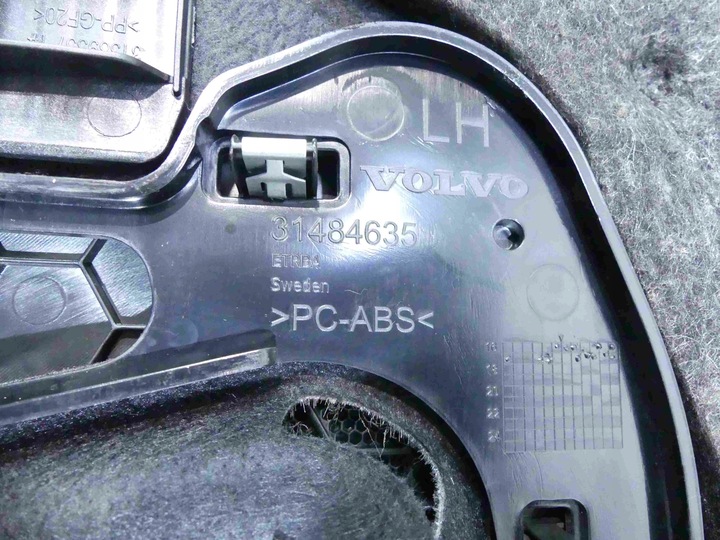 фото №15, Полиця задня зад багажника volvo s90 ii 16-