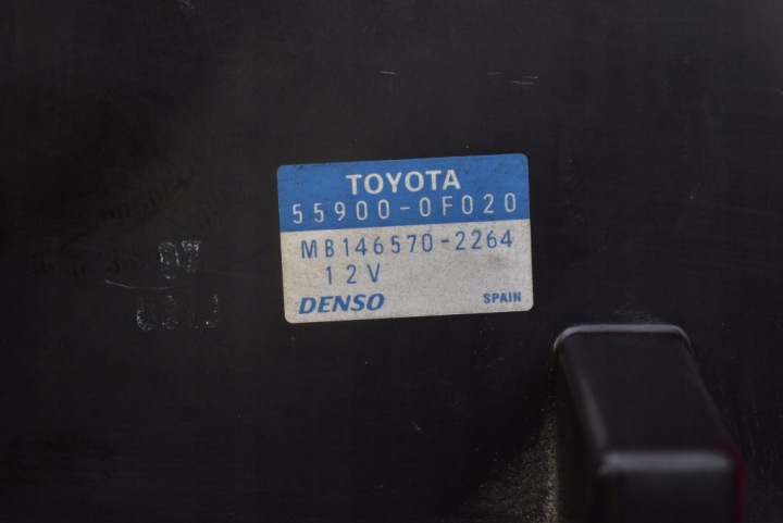 фото №11, Панель керування повітропровід клімат 55900-0f020 toyota corolla verso 2 ii 04-09