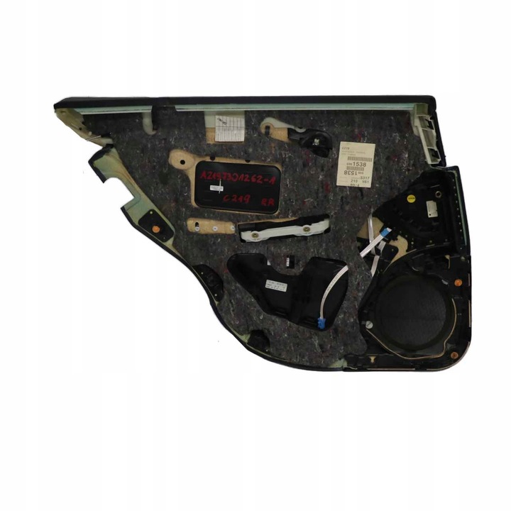 фото №11, Mercedes w219 боковина двері праві зад чорна шкіра