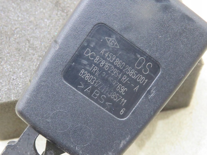 фото №6, Застібка ременя безпеки twingo iii 878162954r