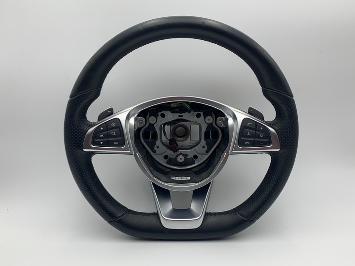 фото №8, Mercedes w205 руль лепестки кожа красивая