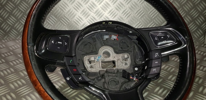 фото №12, Jaguar xj xjl x351 рестайлинг руль кожа дерево с подогревом лепестки мульти 15r