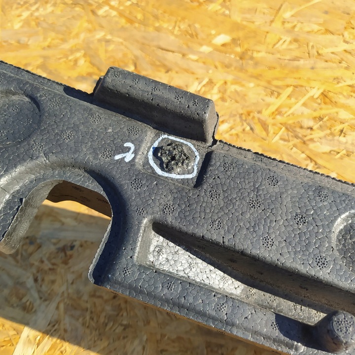 фото №6, Абсорбер бампера піна перед toyota corolla e16 52611-02290