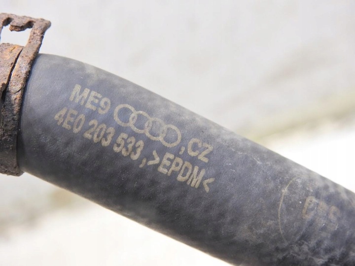 фото №6, Шланг труба воды audi a8 d3 4.0 v8 tdi 4e0203533