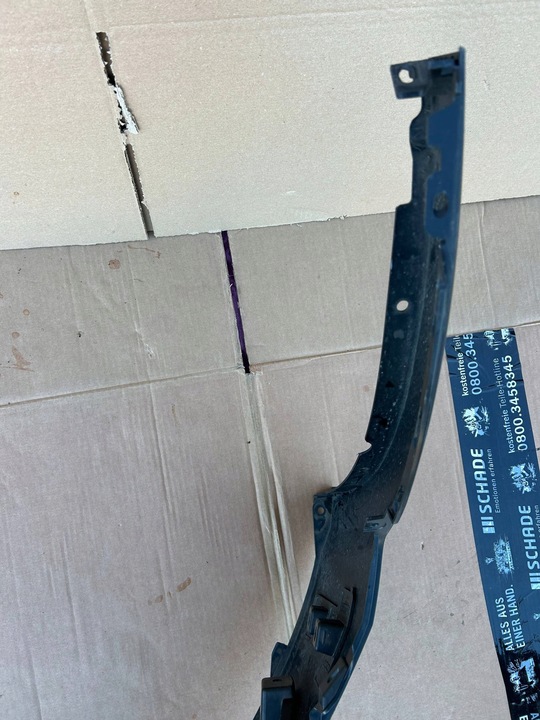 фото №8, Kia niro ii ev 22- спойлер бампера передньої перед накладка 86512ao000