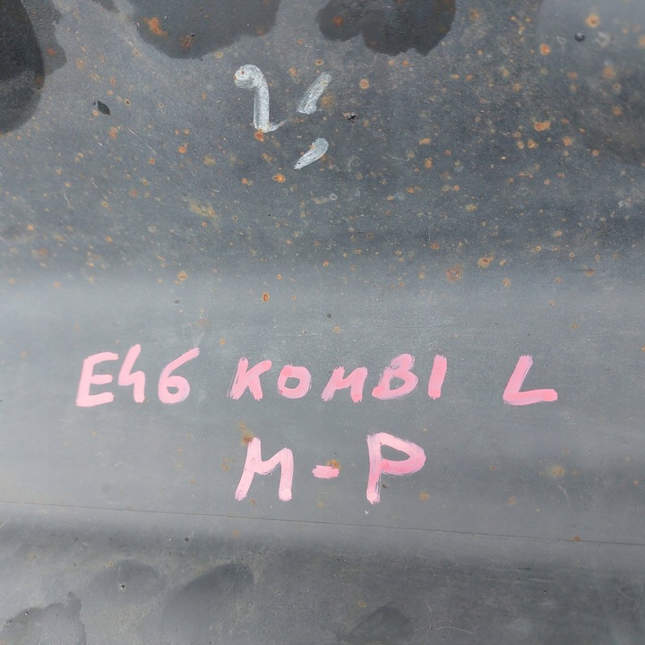 фото №8, Планка накладка порога левая bmw e46 универсал sedan м-пакет