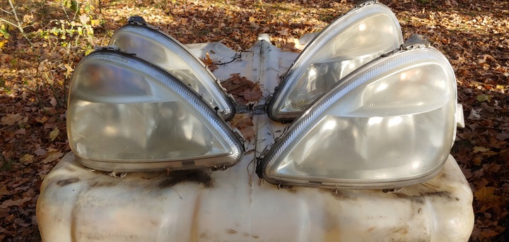 фото №12, Mercedes a клас w168 01-04 лампа перед права ліва