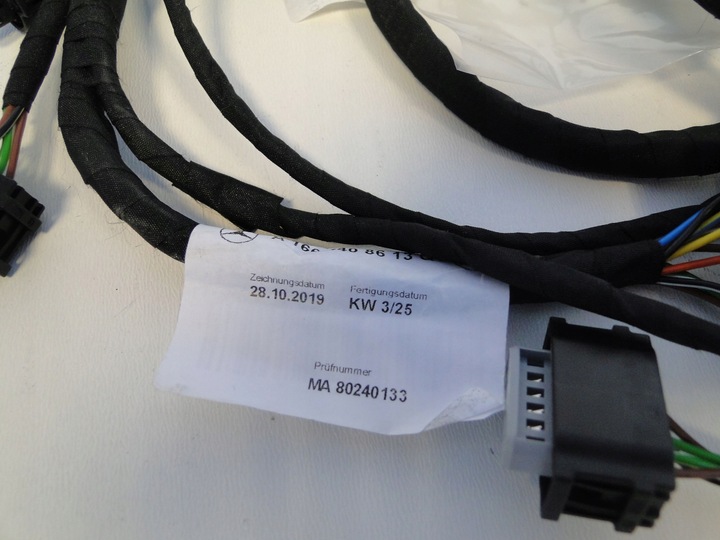 фото №6, Mercedes жгут датчиков парковка pts радар w бампер amg ml w166 166