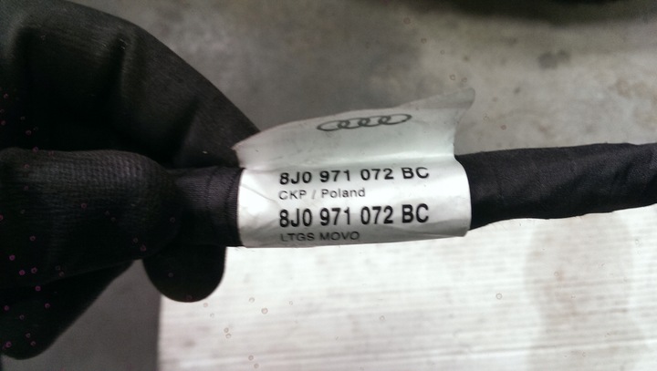 фото №9, Жгут провод двигателя audi tt 8j0971072bc