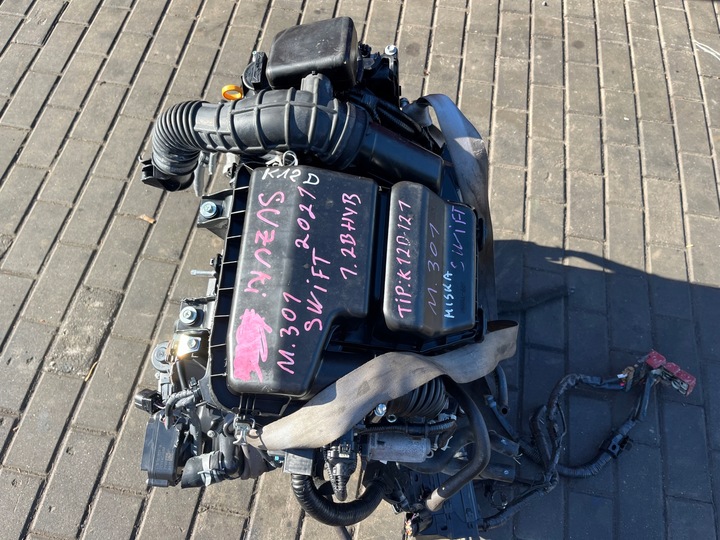 фото №9, Двигун комплектний suzuki swift mk8 ignis iii 1.2 vvt гібрид k12d 15tys km