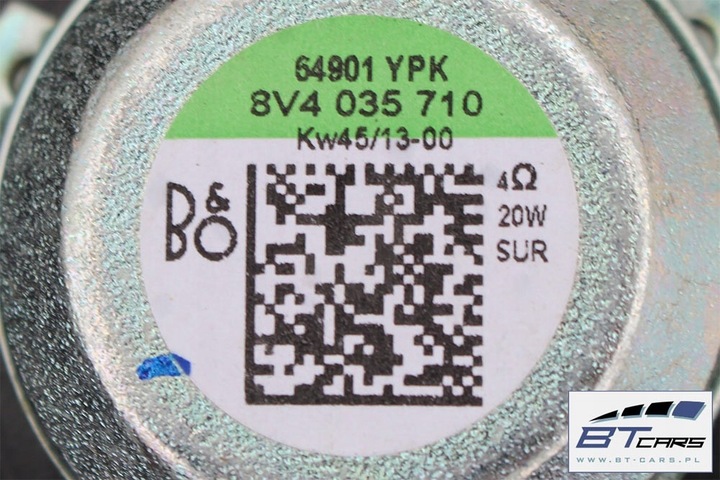 фото №6, Audi a3 sportback динамики усилитель озвучивание bang olufsen 8v0035465