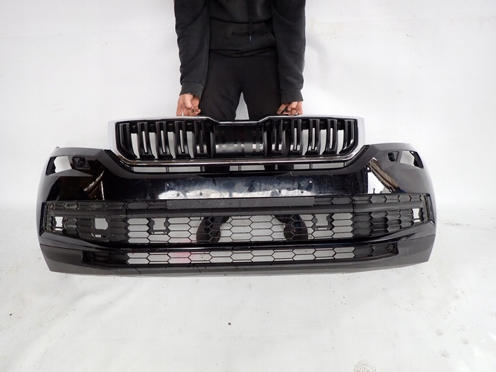 фото №1, Skoda kodiaq 565 бампер перед переднє 17- pdc spr