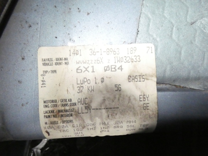 фото №15, Вибірник коробки кпп / коробка передач vw lupo polo 6n2 arosa 1.0 1.4 mpi